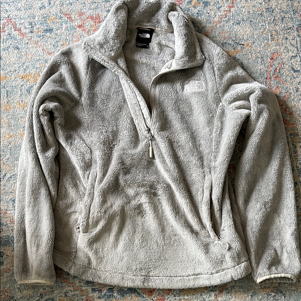 The North Face Gray Fleece Pullover